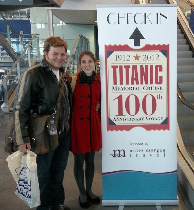 Luggage.  Titanic museum, Titanic, Cobh